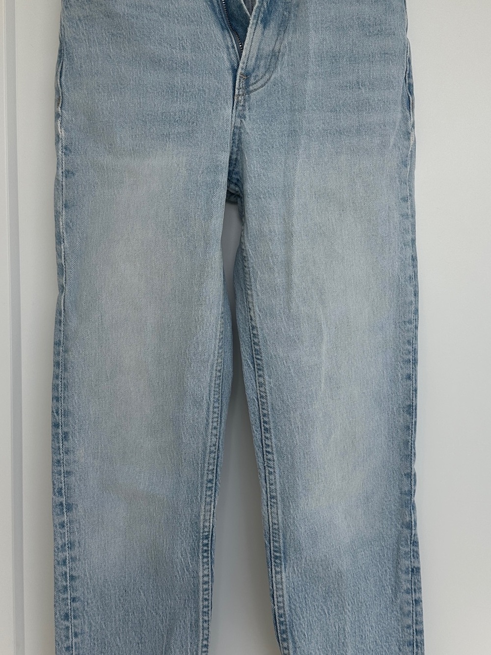 Light blue mom jeans
